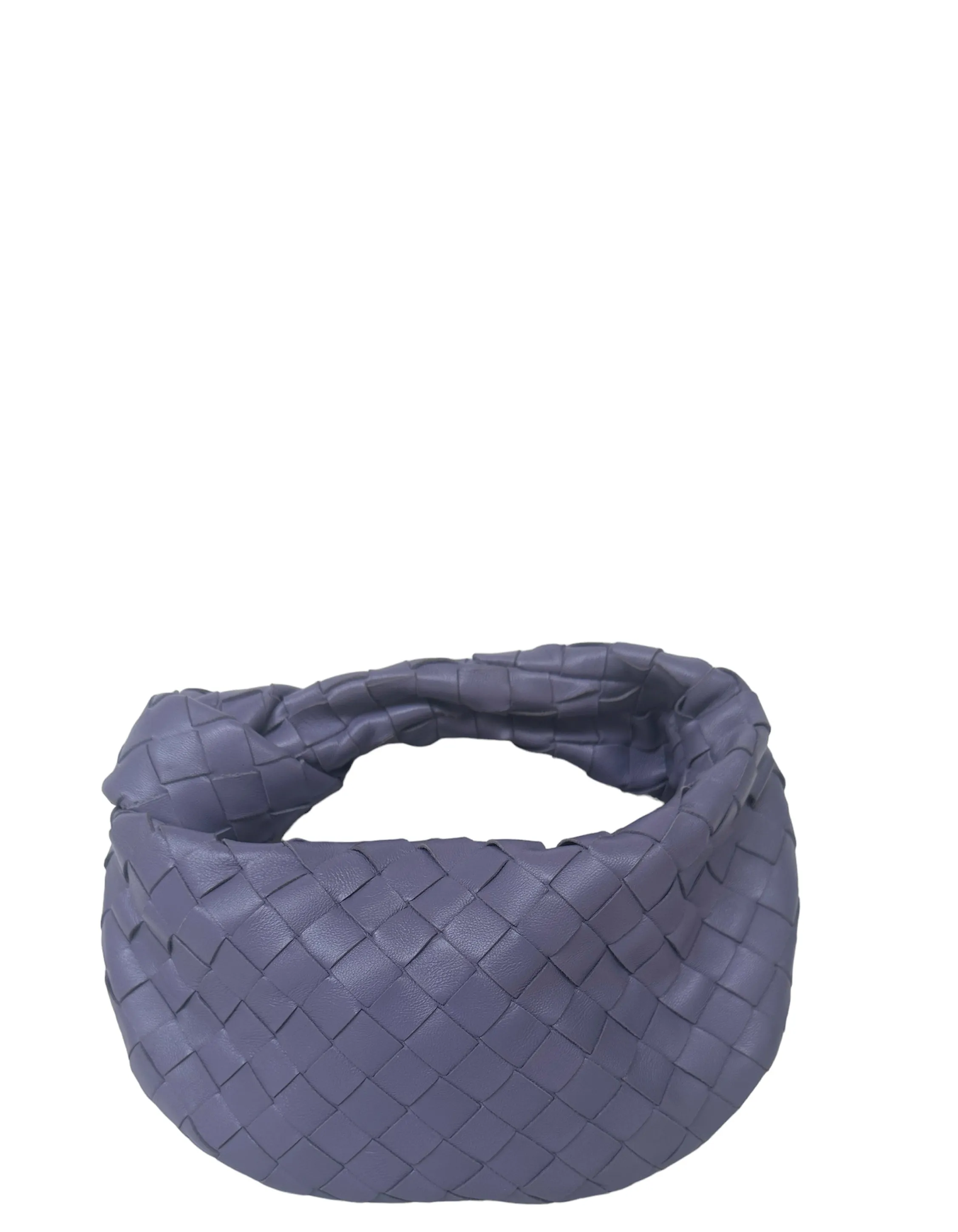 Bottega Veneta Lavender Leather Mini Jodie Hobo Bag