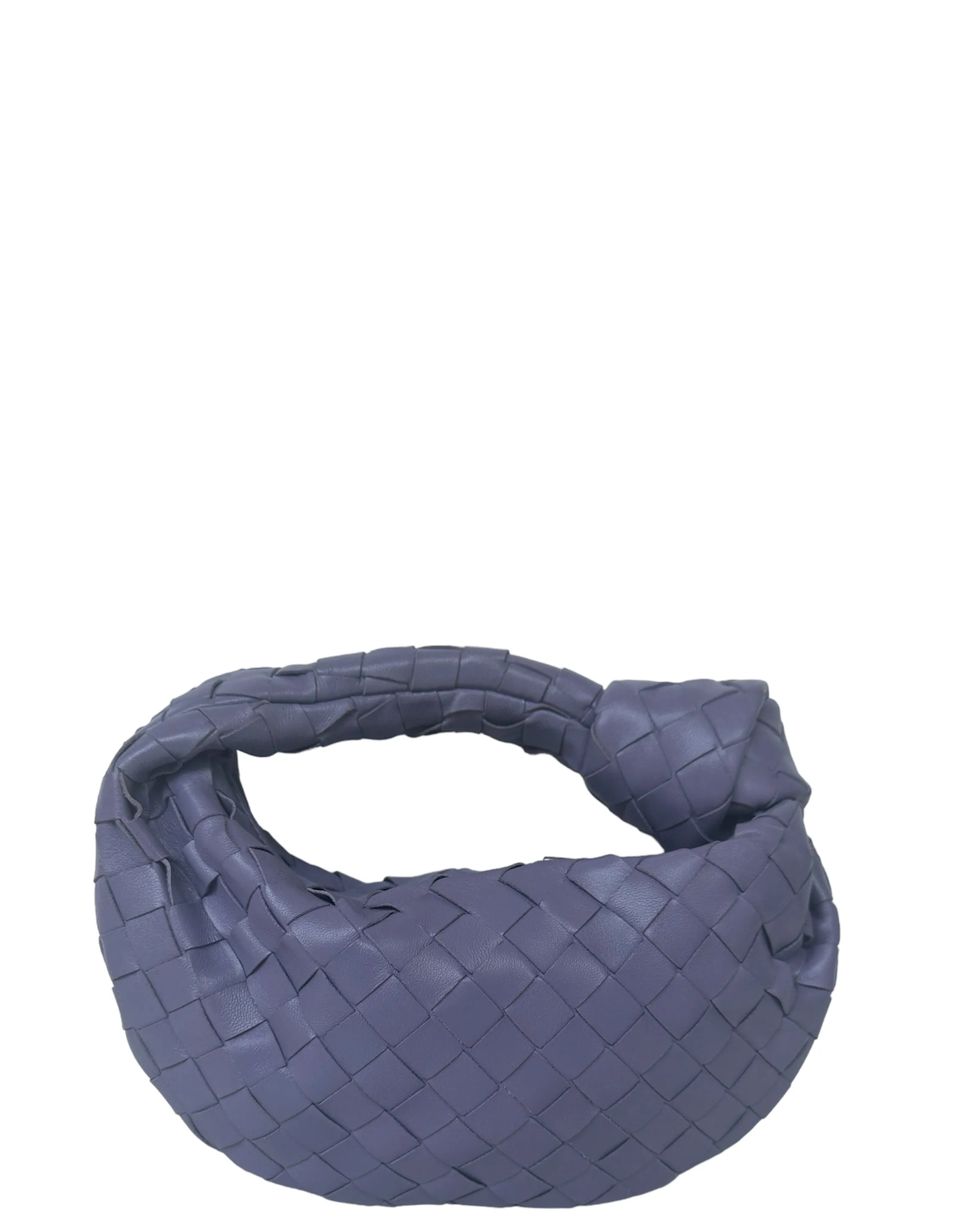 Bottega Veneta Lavender Leather Mini Jodie Hobo Bag