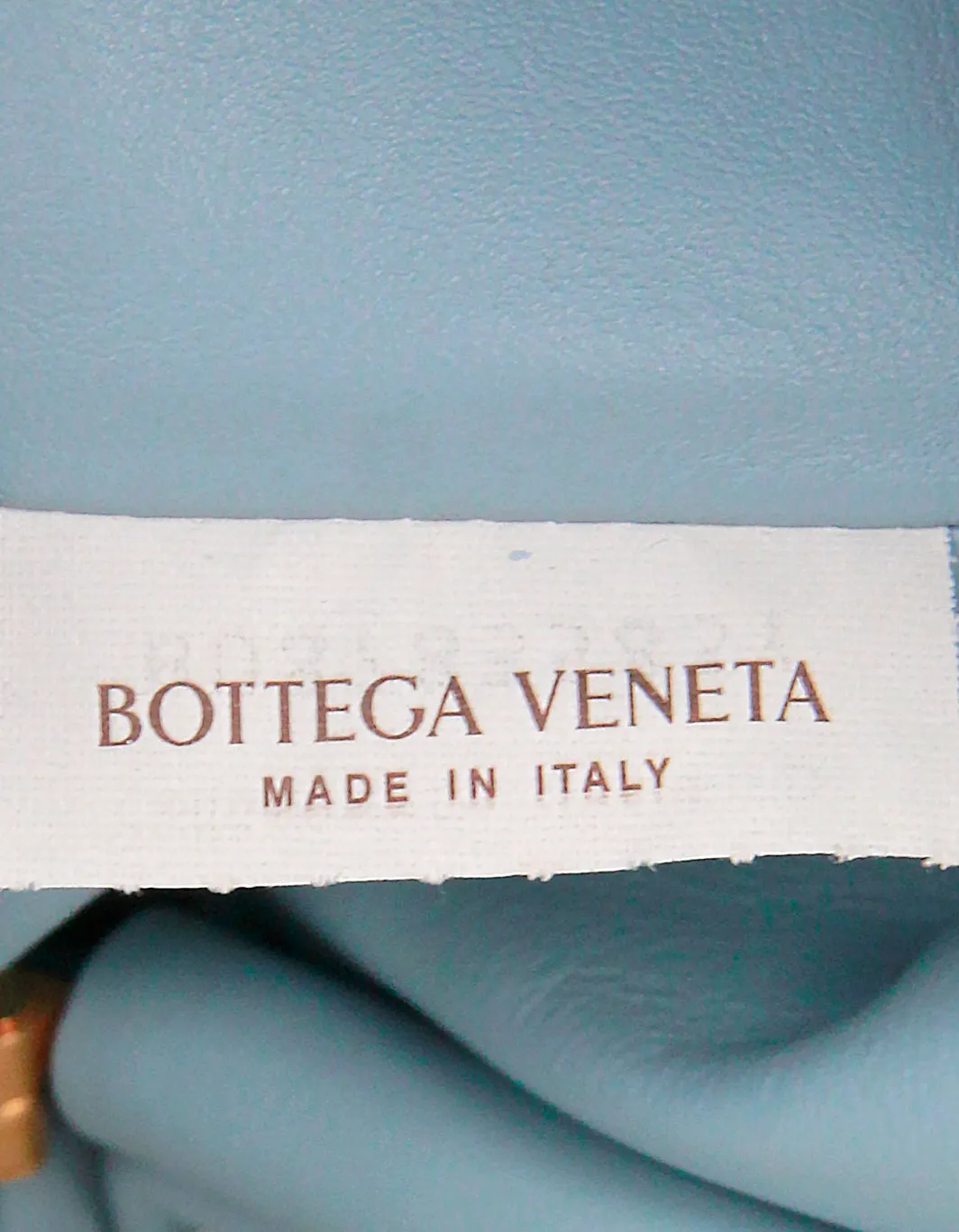 Bottega Veneta Pale Blue Butter Leather The Pouch Clutch Bag
