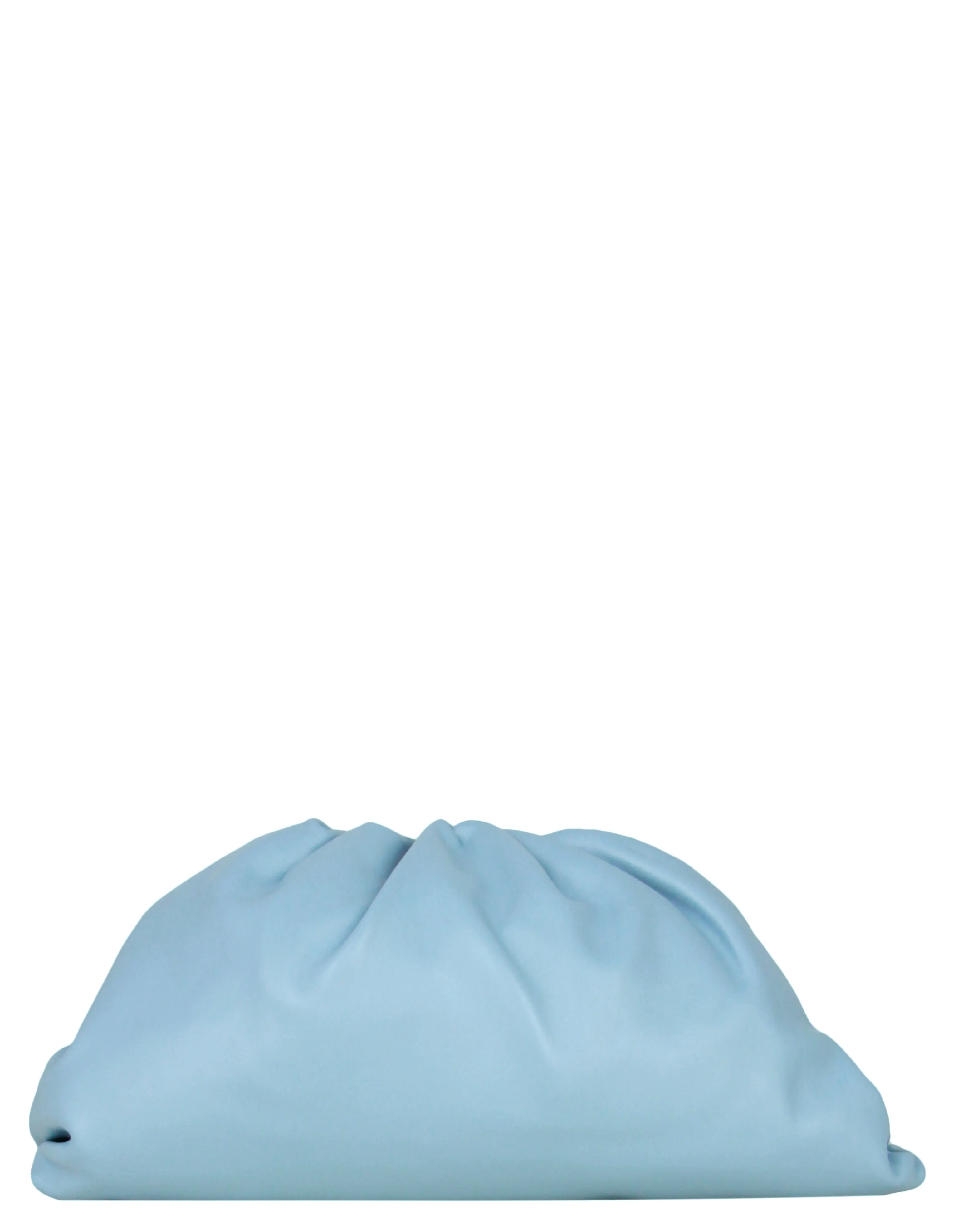 Bottega Veneta Pale Blue Butter Leather The Pouch Clutch Bag