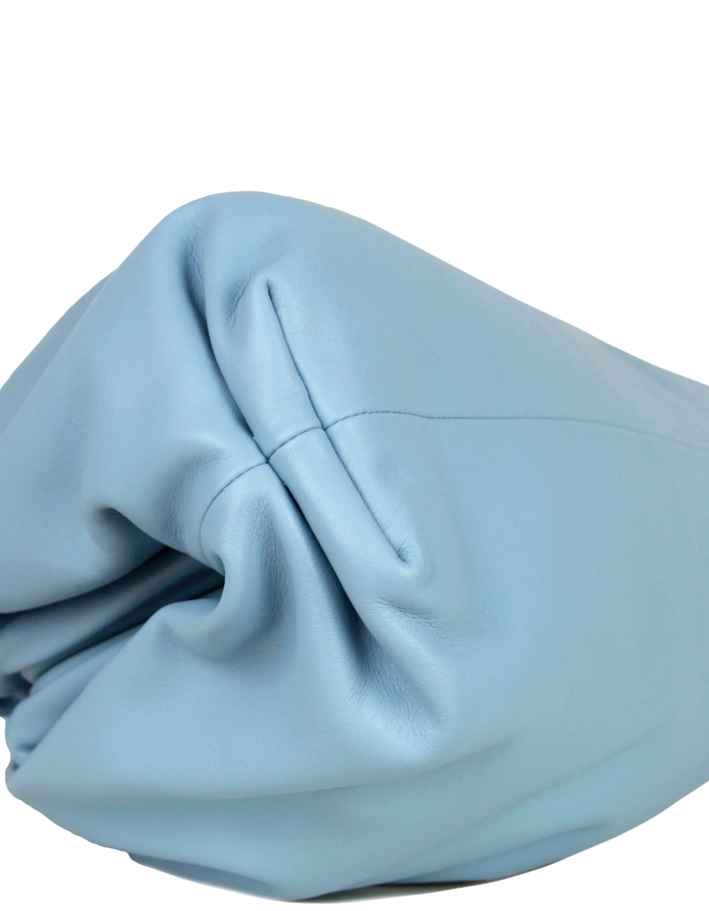 Bottega Veneta Pale Blue Butter Leather The Pouch Clutch Bag