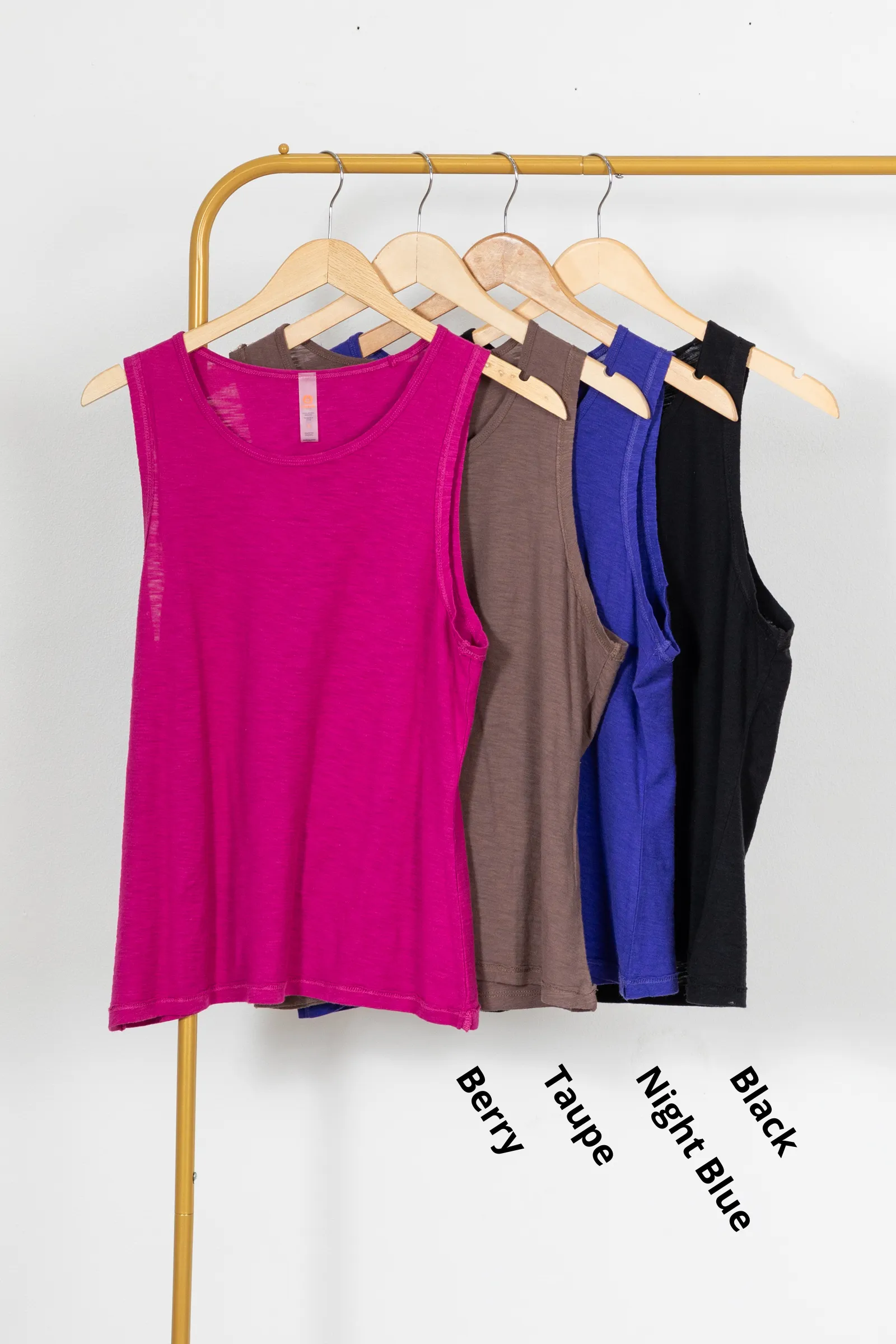 Boxy Fit Core Knit Tank Top