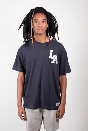 Boxy LA Varsity Tee