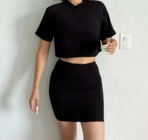 Boxy Skirt Set