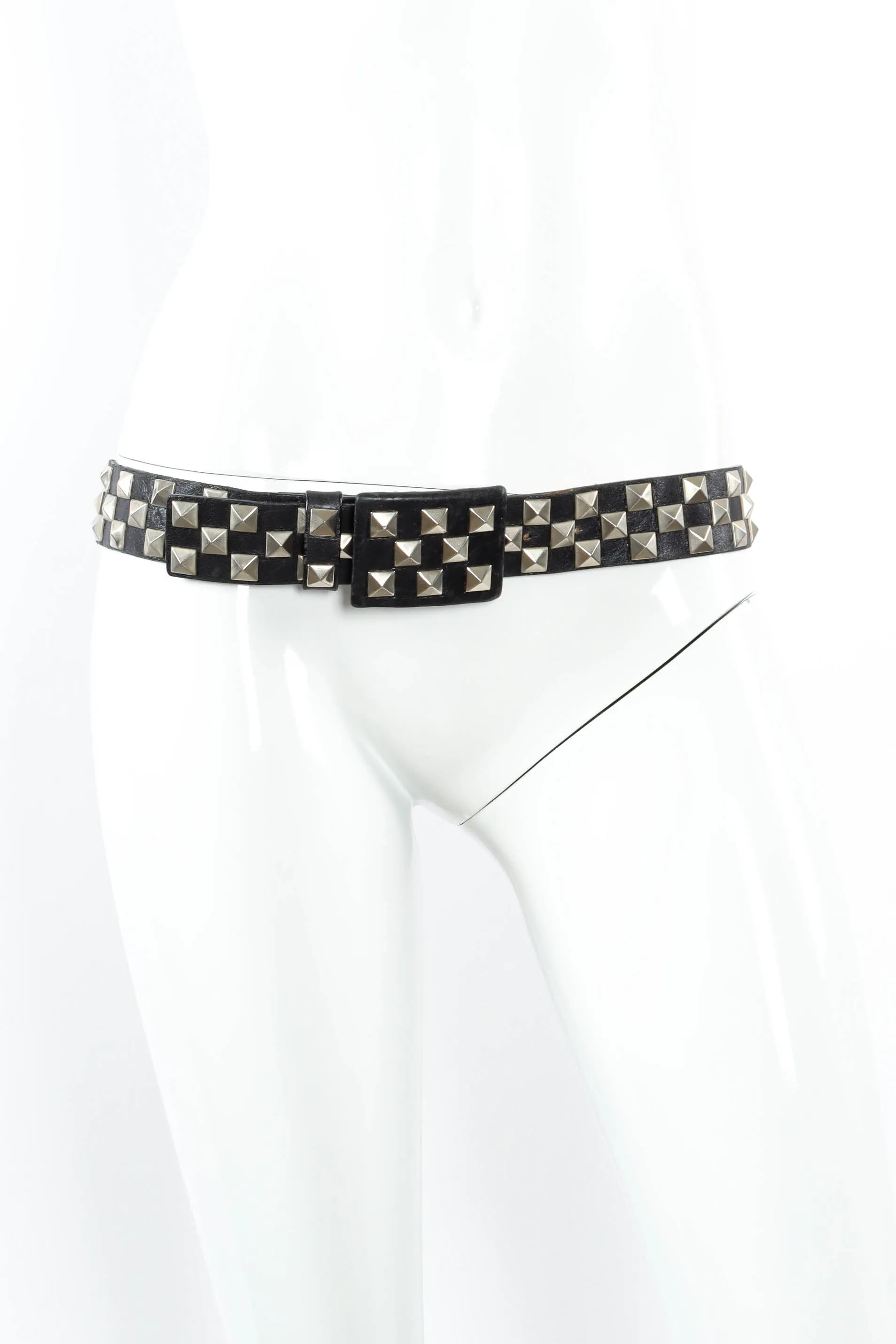 Boxy Studded Belt