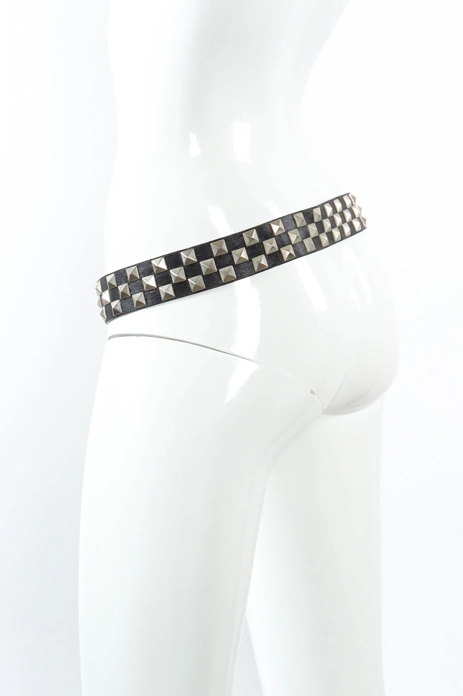 Boxy Studded Belt