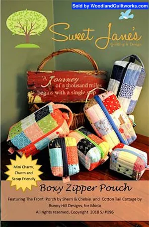 Boxy Zipper Pouch Pattern