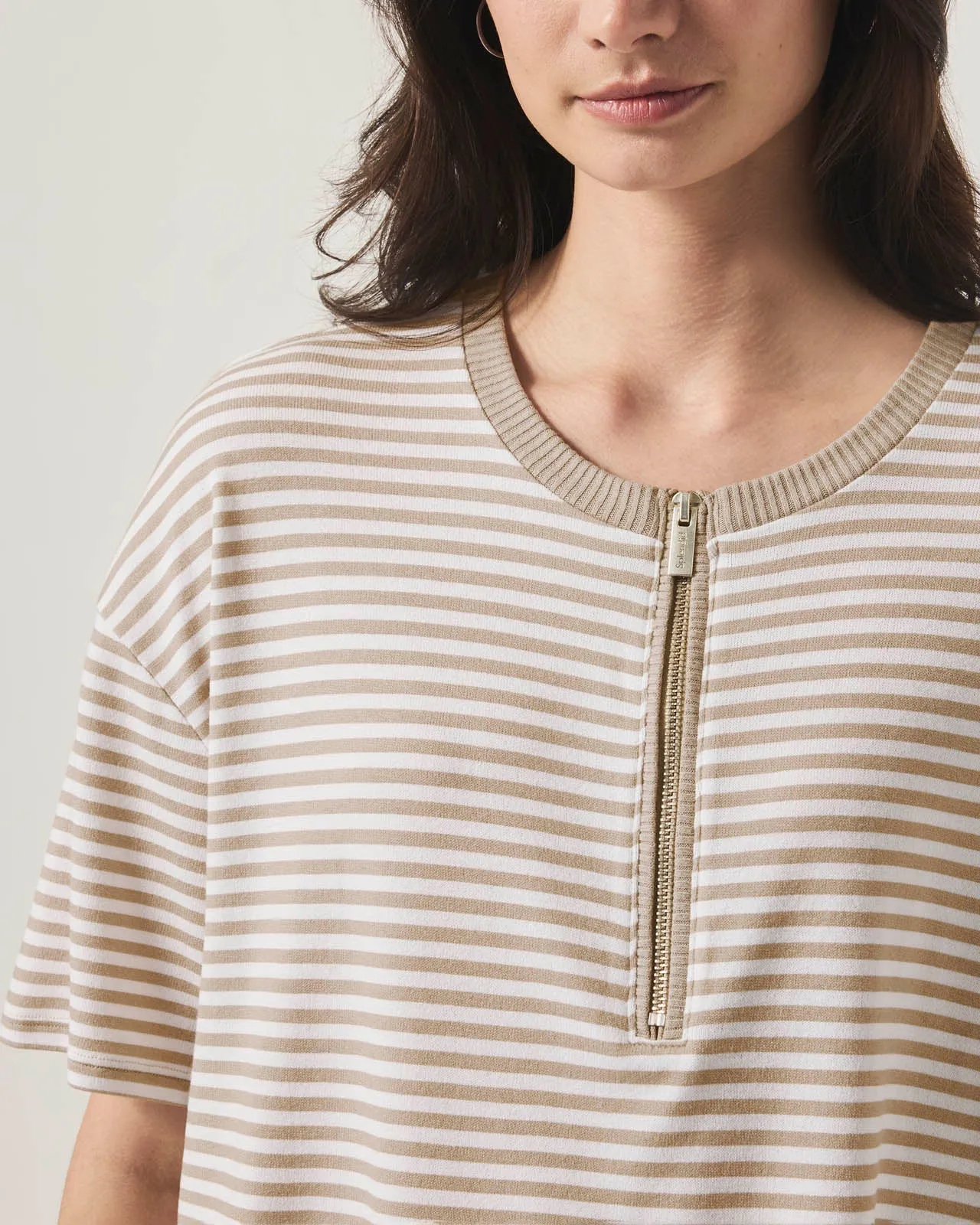 Brooke Top by Splendid | Fawn Stripe