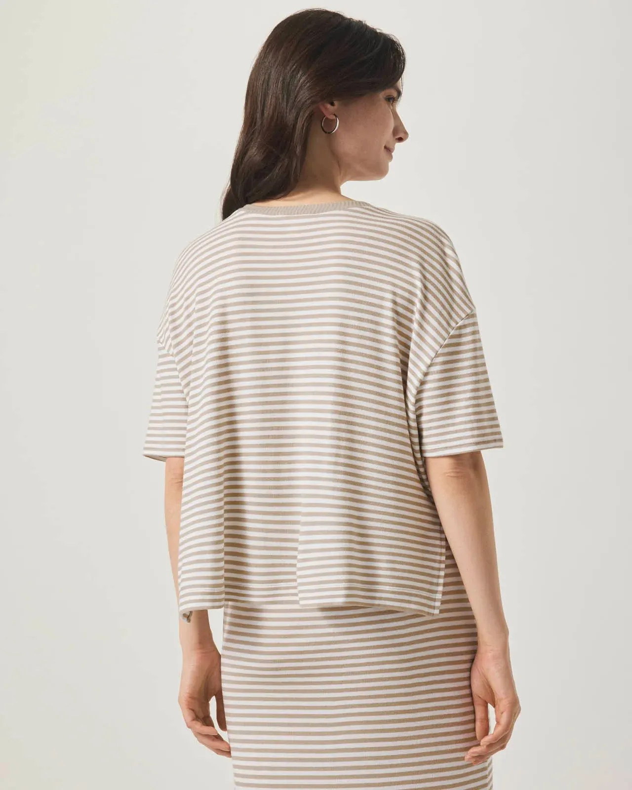 Brooke Top by Splendid | Fawn Stripe
