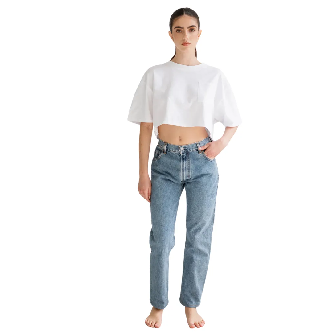 Brunette Women's The Super Cropped Boxy Tee