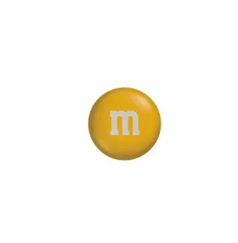 Bulk Gold M&M's 2pounds M&M Colorworks
