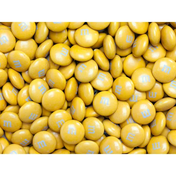 Bulk Gold M&M's 2pounds M&M Colorworks