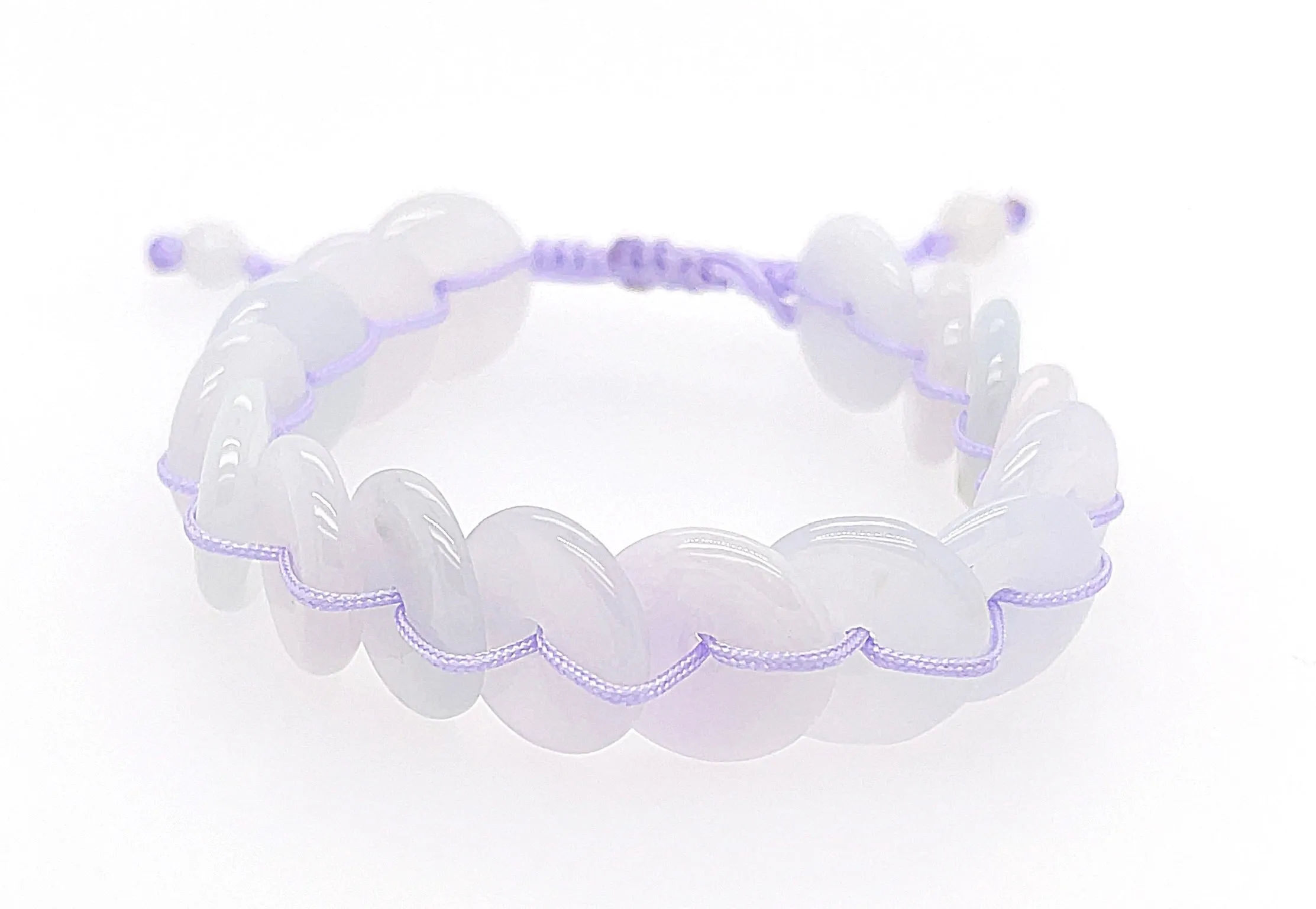 Burmese Jadeite Gold Coins 'Good Fortune' Bracelet