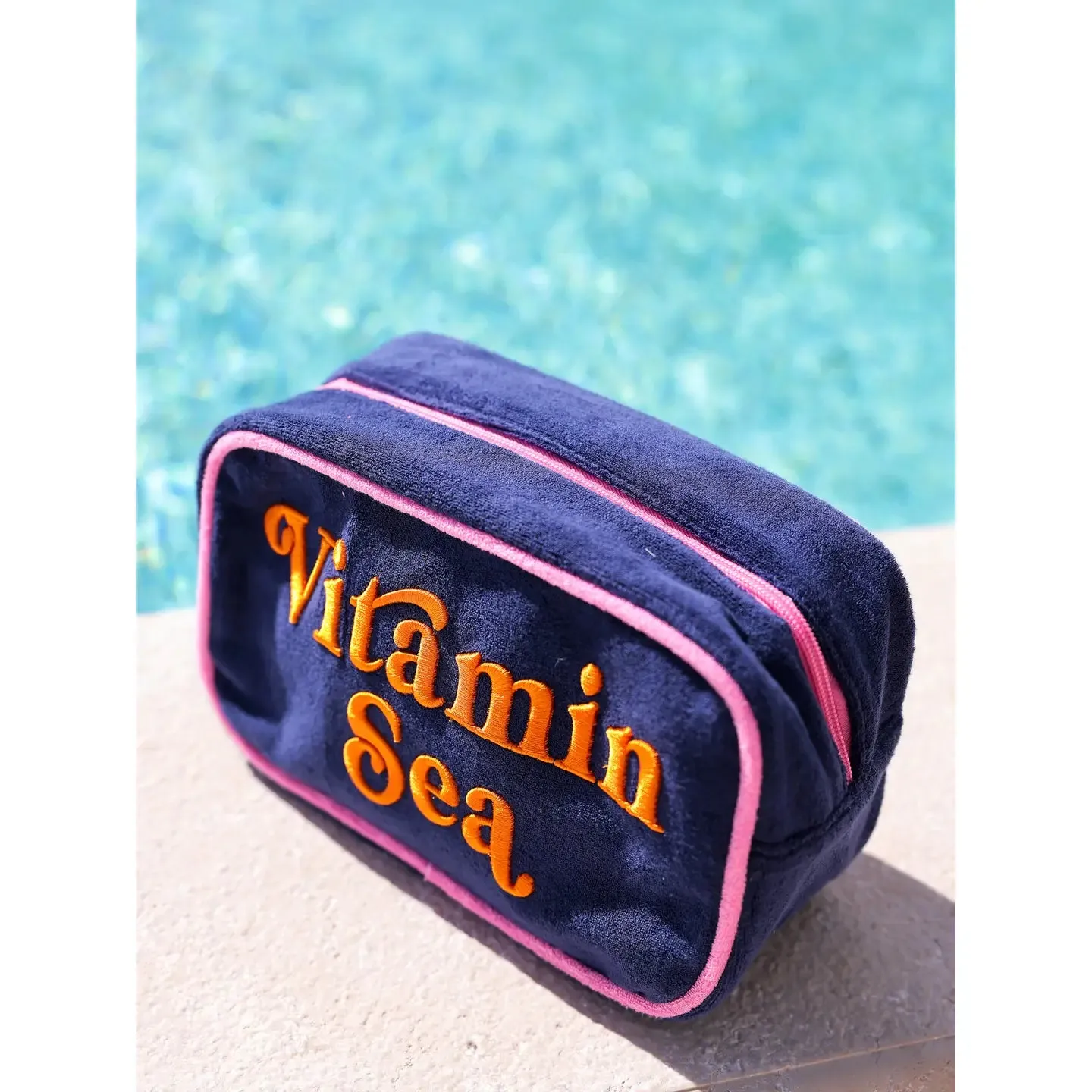 Cabana Medium Zip Pouch