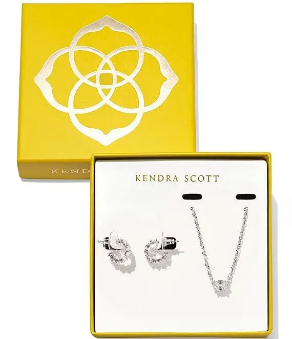 Cailin Crystal Gift Set - Silver