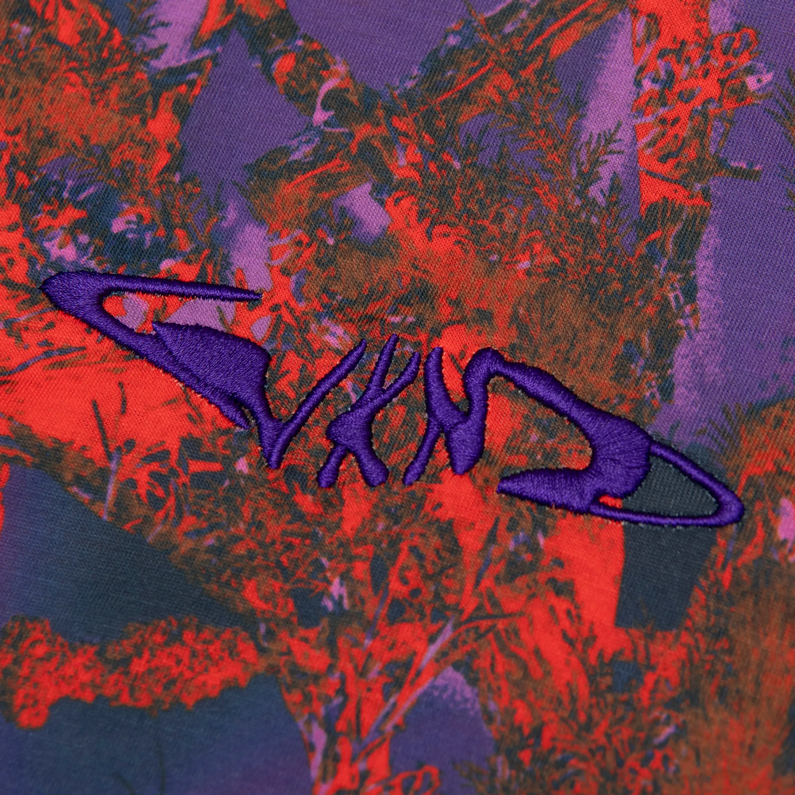 Camo Long Sleeve - Gradient Purple