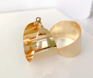CANDACE CHUNKY HOOPS