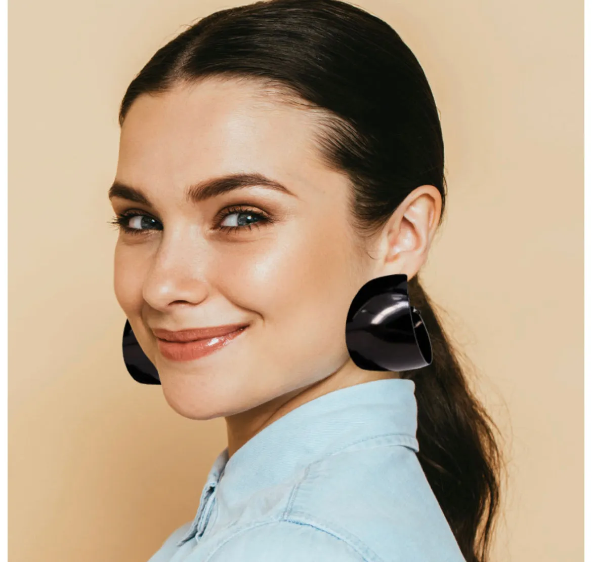 CANDACE CHUNKY HOOPS