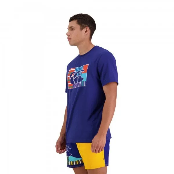 Canterbury Men's Uglies T-Shirt - Blue Print