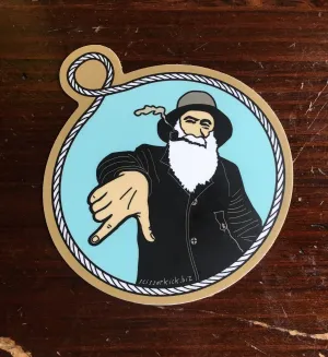 Captain Doug Full-Color 3.5" Bumper Sticker