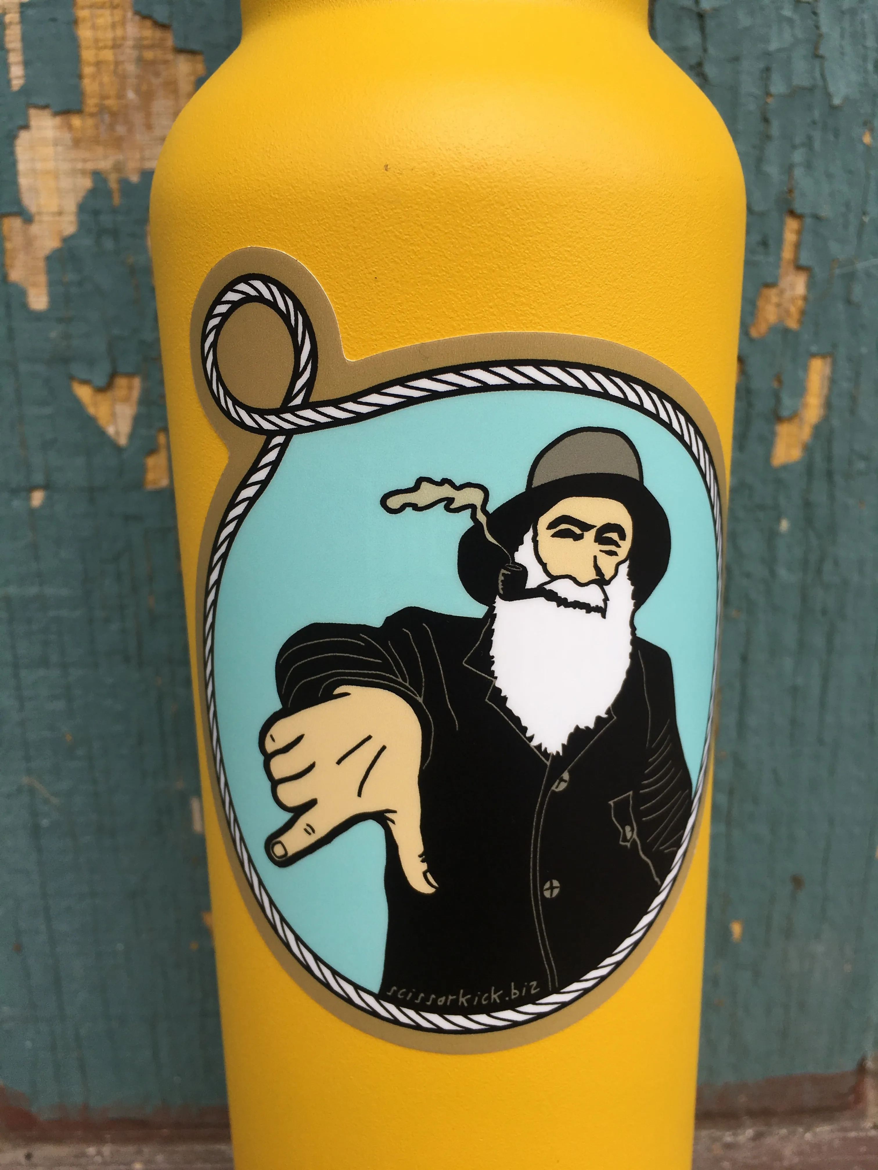 Captain Doug Full-Color 3.5" Bumper Sticker