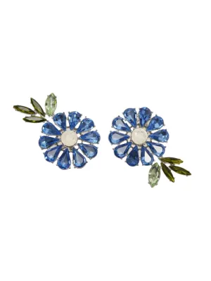 Carolina Herrera Crystal Daisy Earrings (More Colors)
