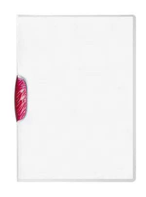 Cartella Color Swingclip Trasparenti Durable Rosso Porpora