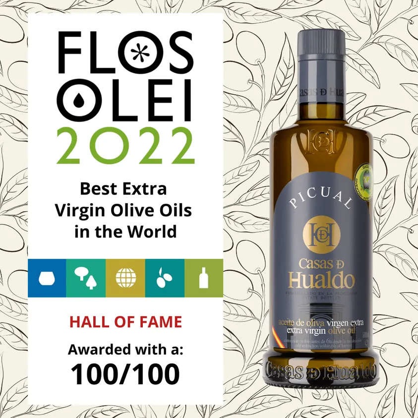 Casas de Hualdo Extra Virgin Olive Oil (500ml) - 100% Picual