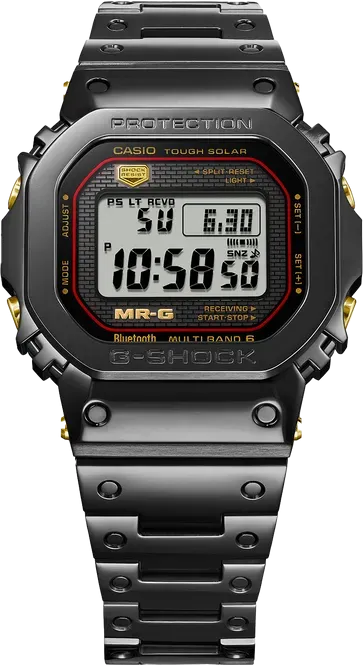 Casio G-Shock MR-G MRG-B5000 Series Super Titanium Solar Multi-Band-6 MRG-B5000B-1