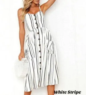 Casual Dress with Spaghetti Strap