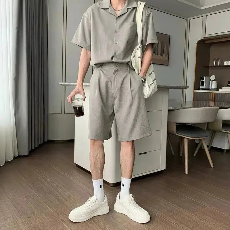 Casual Fit Short Sleeve Shirt & Shorts