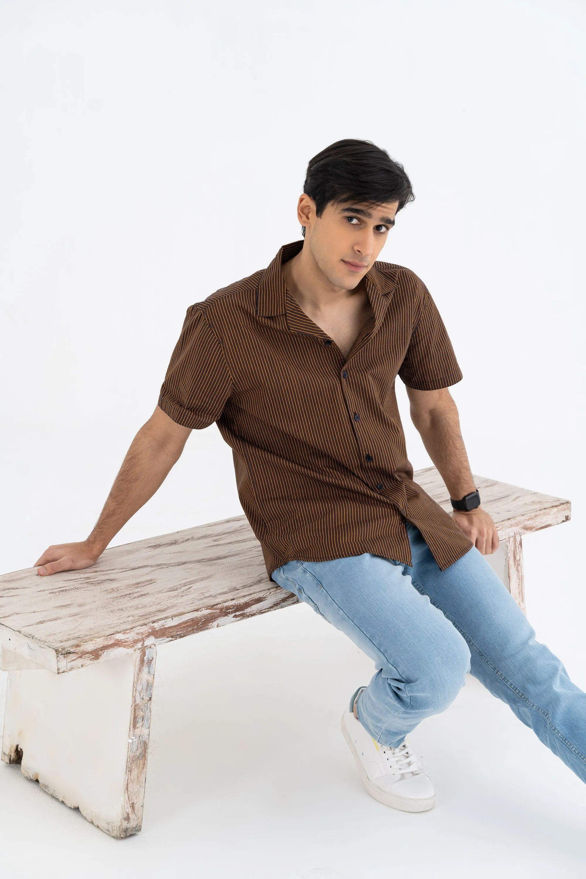 Casual Orange Shirt