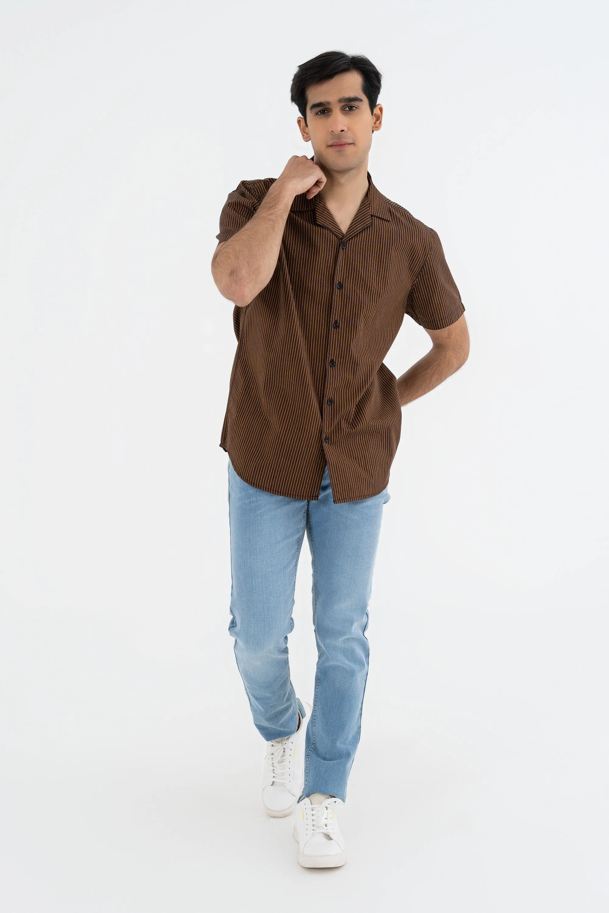 Casual Orange Shirt
