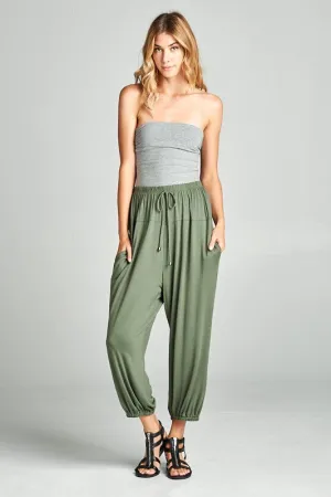 CATCHING FEELS JOGGER OLIVE