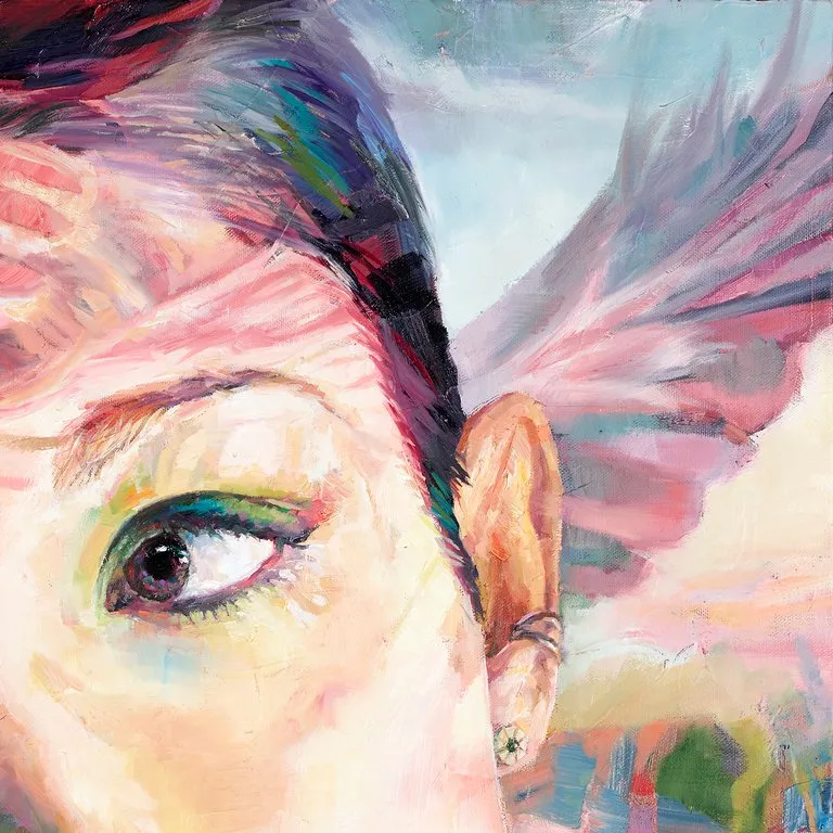 Catching the Wind painting