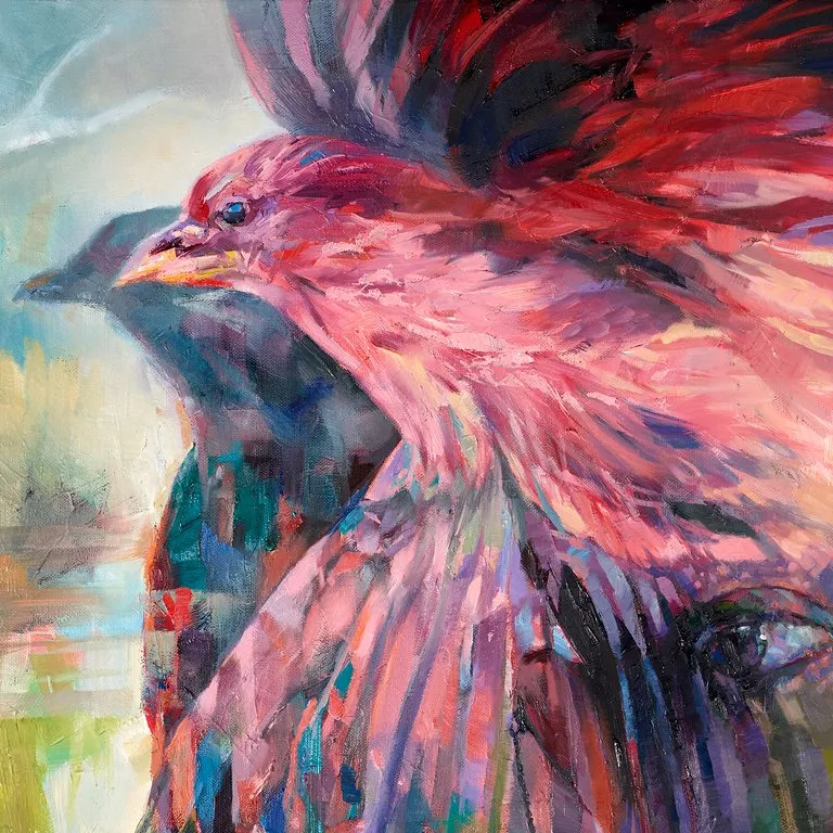 Catching the Wind painting