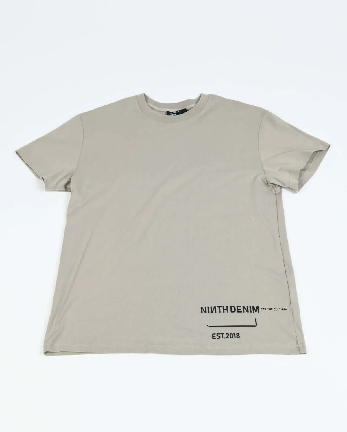 Causal ND Logo Tee With Silicone Print