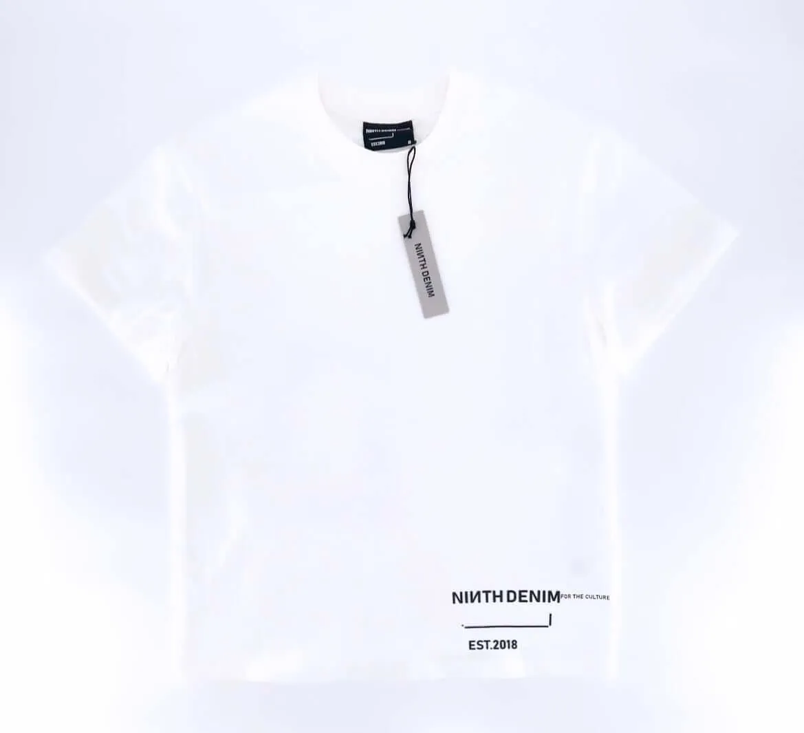 Causal ND Logo Tee With Silicone Print
