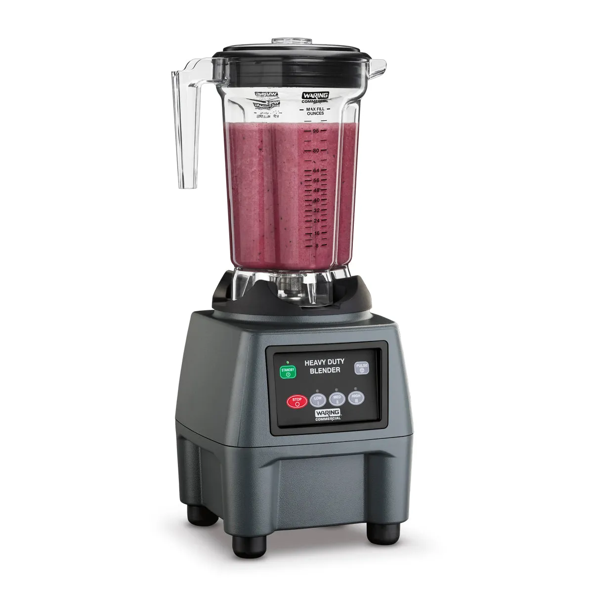 CB15P Heavy-Duty One Gallon Food Blender with Copolyester Jar by Waring Commercial