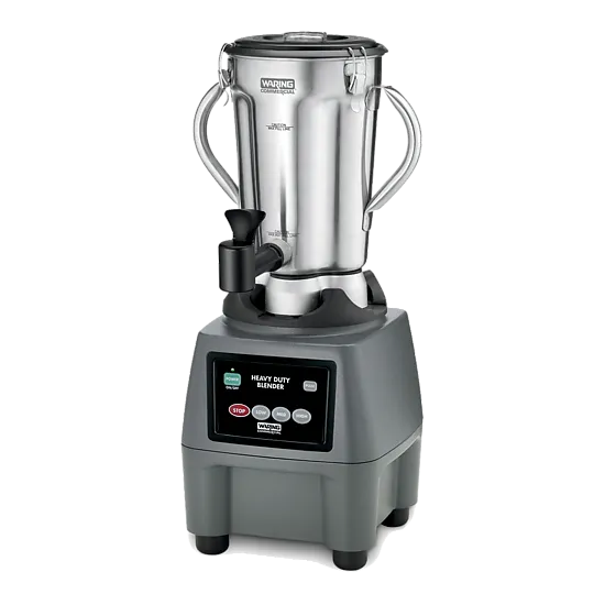 CB15SF Heavy-Duty One Gallon Food Blender with Spigot by Waring Commercial