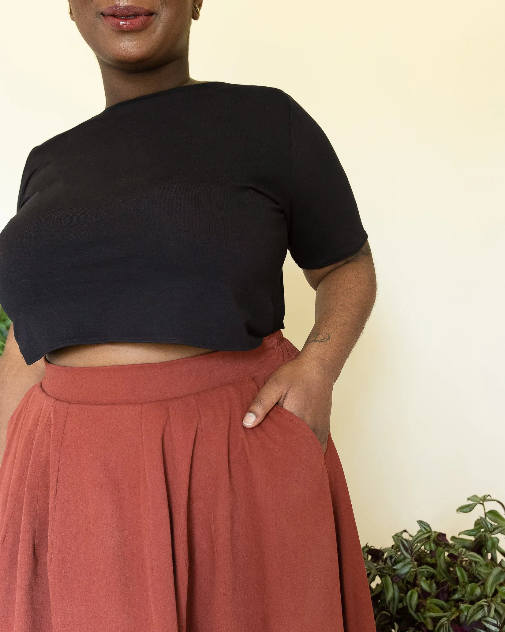 Cecilia | Boxy Crop Top
