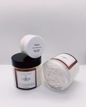 Cedar Leather Scented Whipped Body Butter