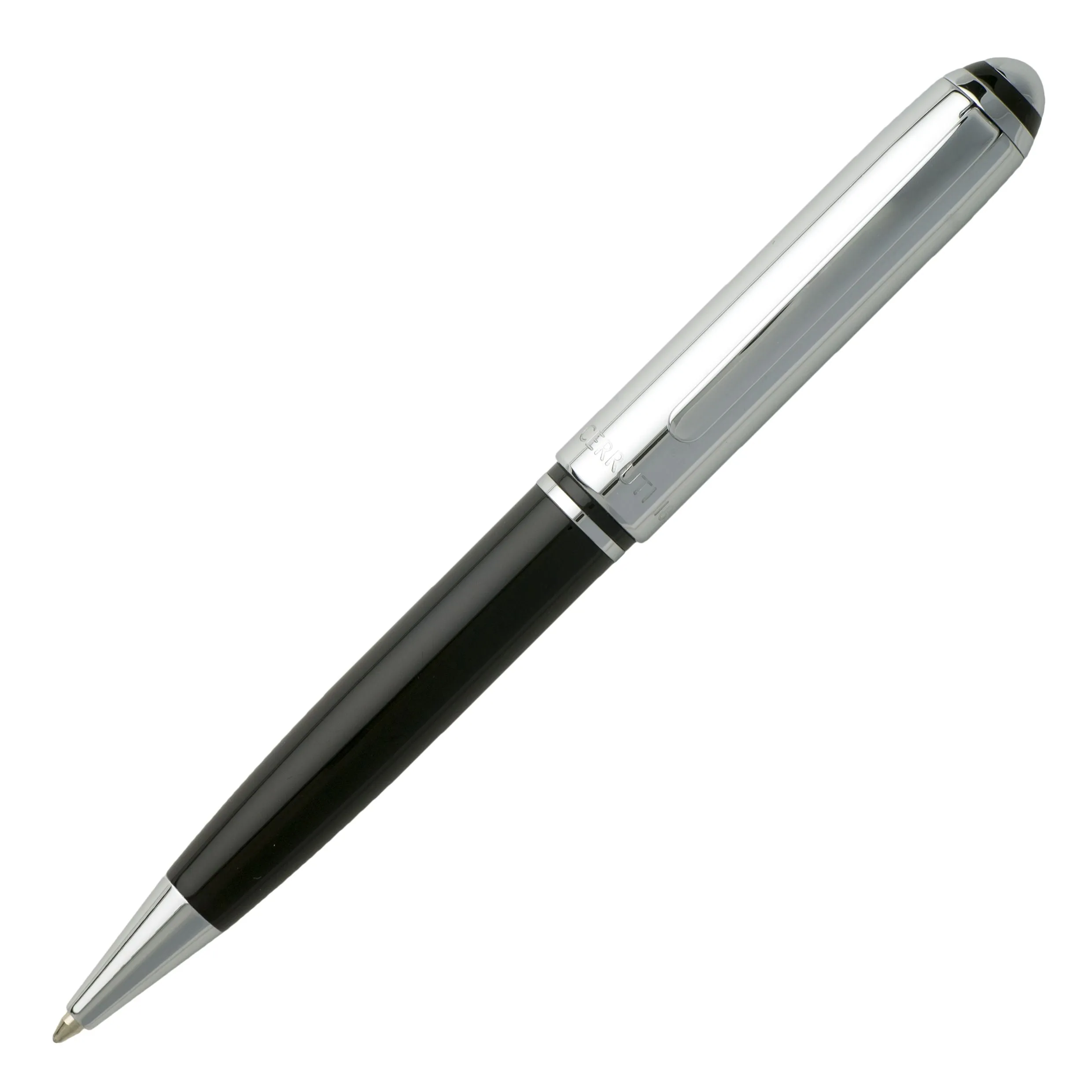 CERRUTI 1881 NPBP763A-Set Miles Black (ballpoint pen & fountain pen)