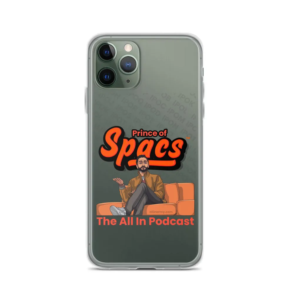 Chamath Palihapitiya Prince of SPACs - iPhone Case