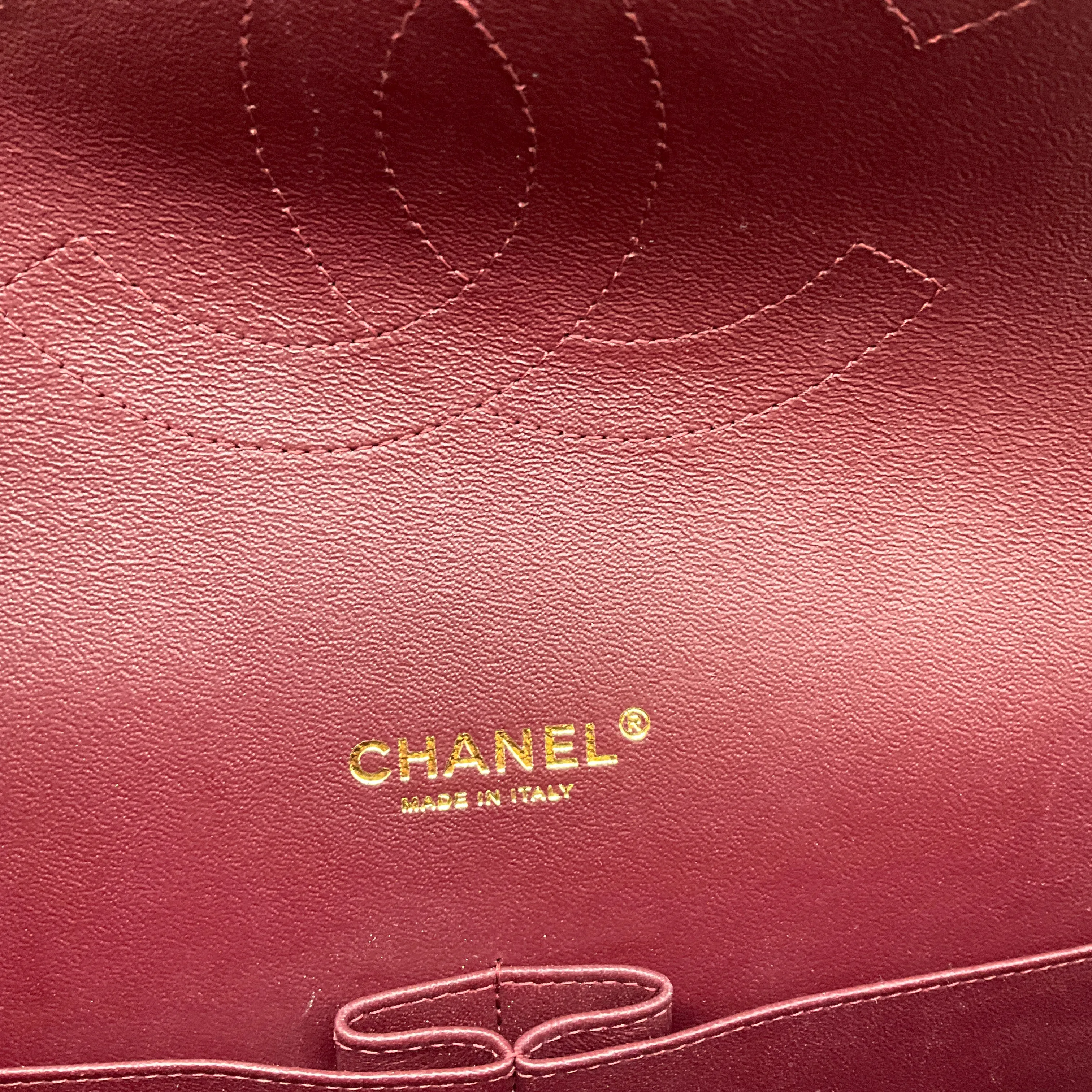Chanel Black 2015 Quilted Caviar Leather Maxi Double Classic Flap Bag