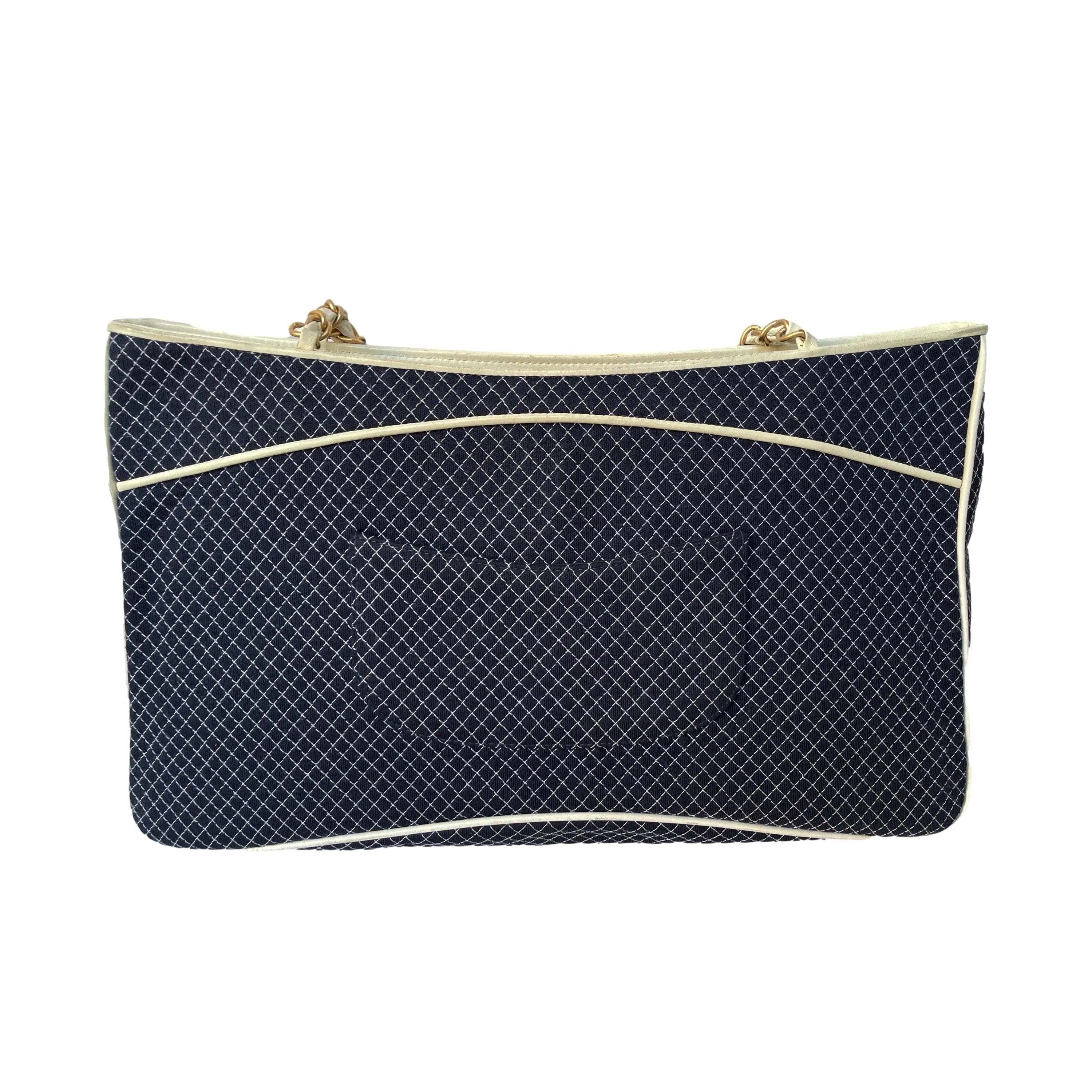 Chanel Navy Shoulder Bag
