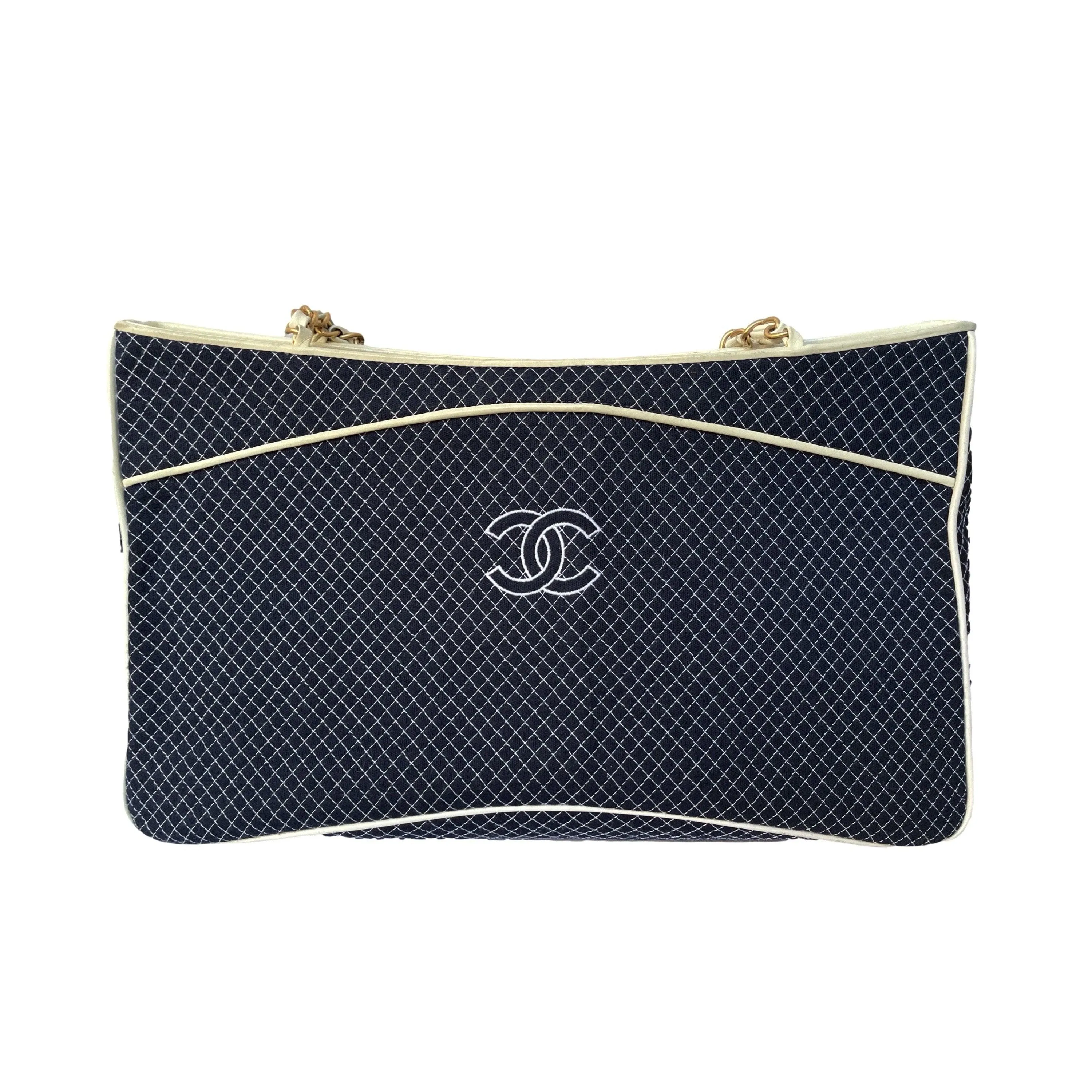 Chanel Navy Shoulder Bag