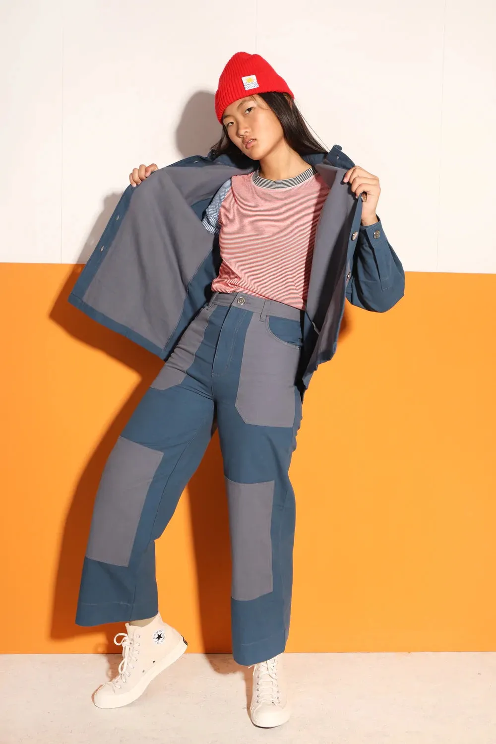 Chore coat in blue