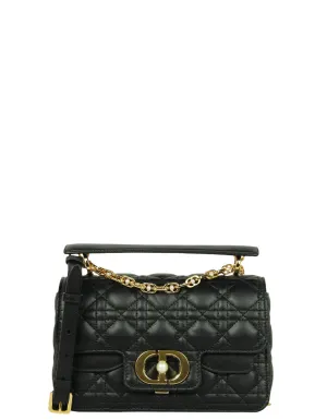 Christian Dior Black Small Dior Jolie Top Handle Bag
