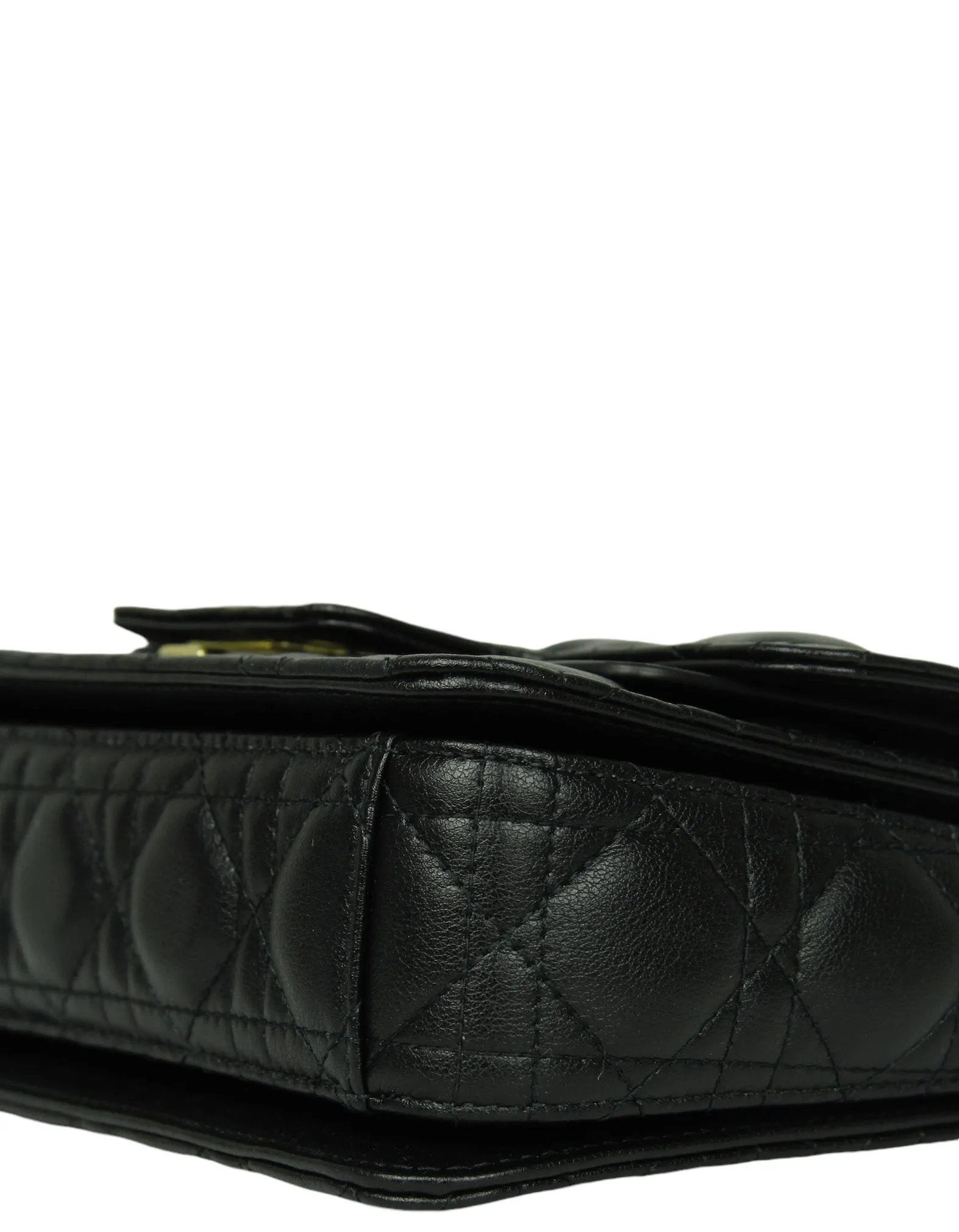Christian Dior Black Small Dior Jolie Top Handle Bag